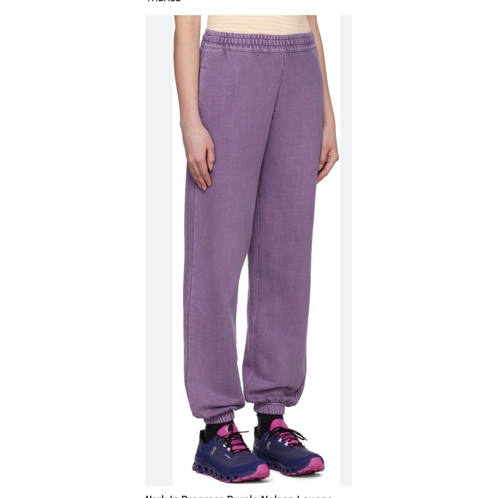 Carhartt WIP Nelson Sweat Pant‎ Purple Garment Dyed Balloon Fit Joggers I029961